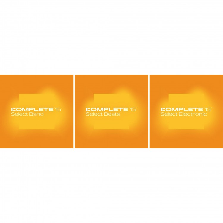 Native Instruments Komplete 15 Select 音色精選套裝 (Beats/Band/Electronic) (序號下載版)